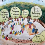 Affiche dessinée par Mélusine.